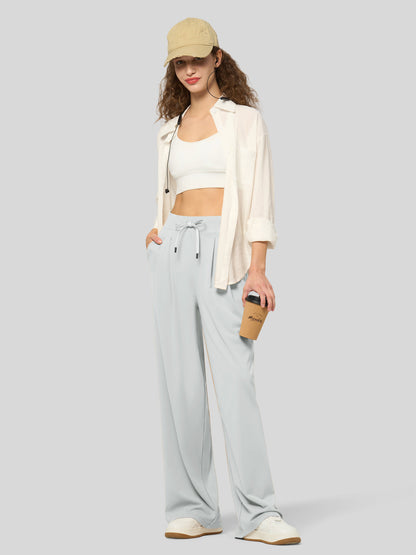 Lavisa - Women's Stretchy Wide Leg Dress Pants - Work & Casual