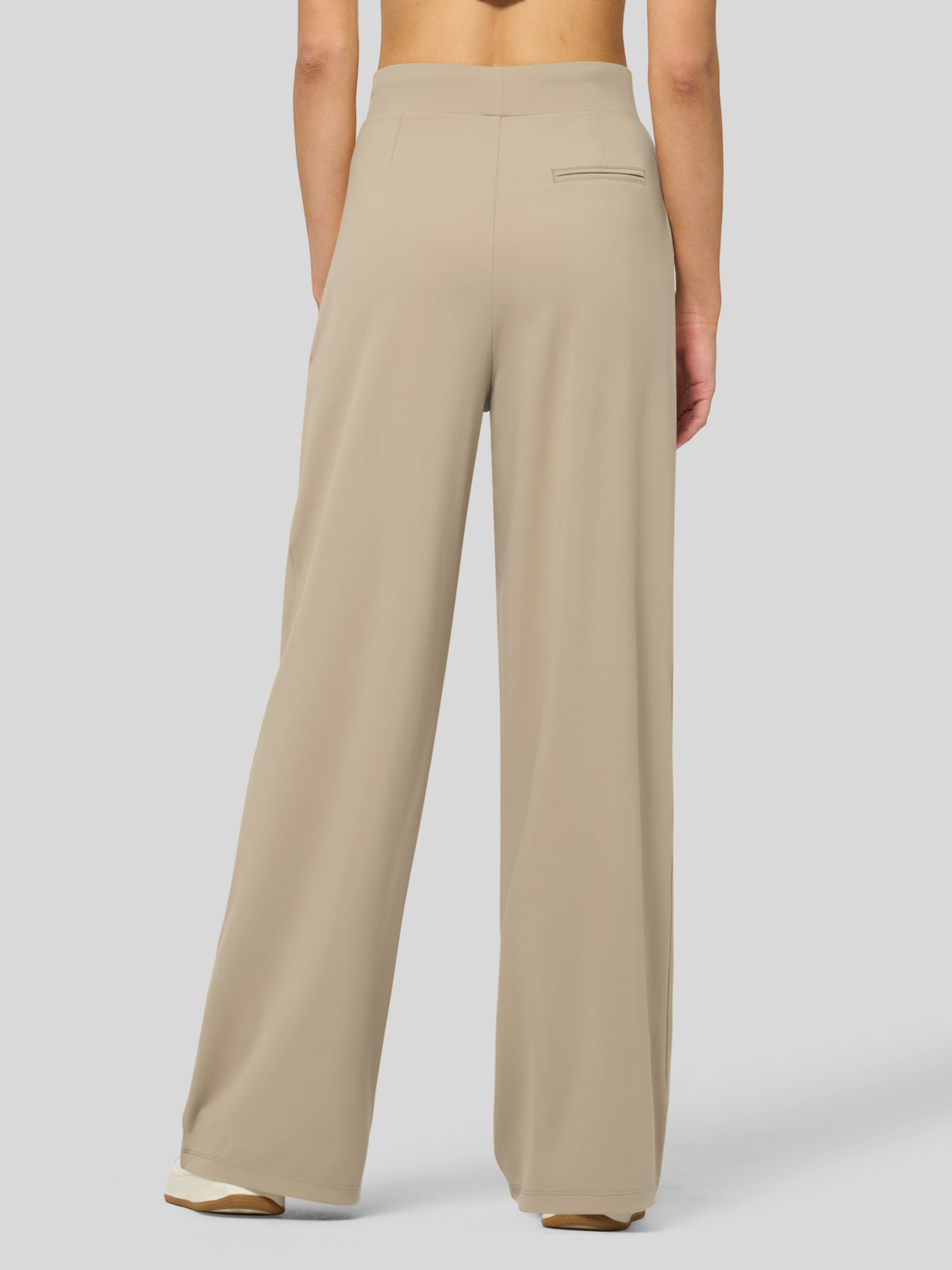 Lavisa - Women's Stretchy Wide Leg Dress Pants - Work & Casual