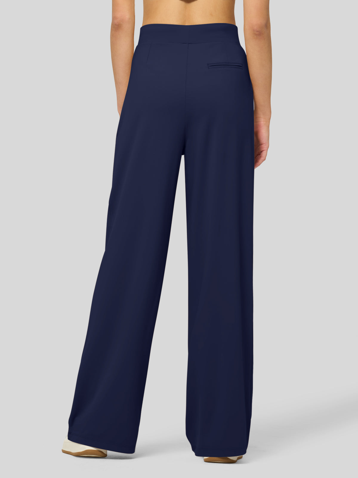 Lavisa - Women's Stretchy Wide Leg Dress Pants - Work & Casual