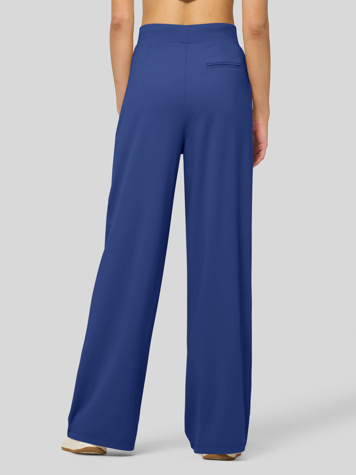 Lavisa - Women's Stretchy Wide Leg Dress Pants - Work & Casual