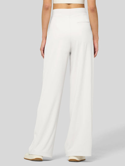 Lavisa - Women's Stretchy Wide Leg Dress Pants - Work & Casual