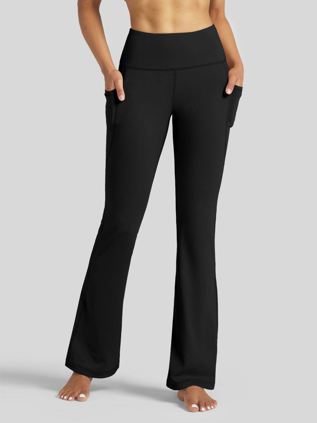 Lavisa - Women's Bootcut Yoga Pants - High Waist Flare Leggings