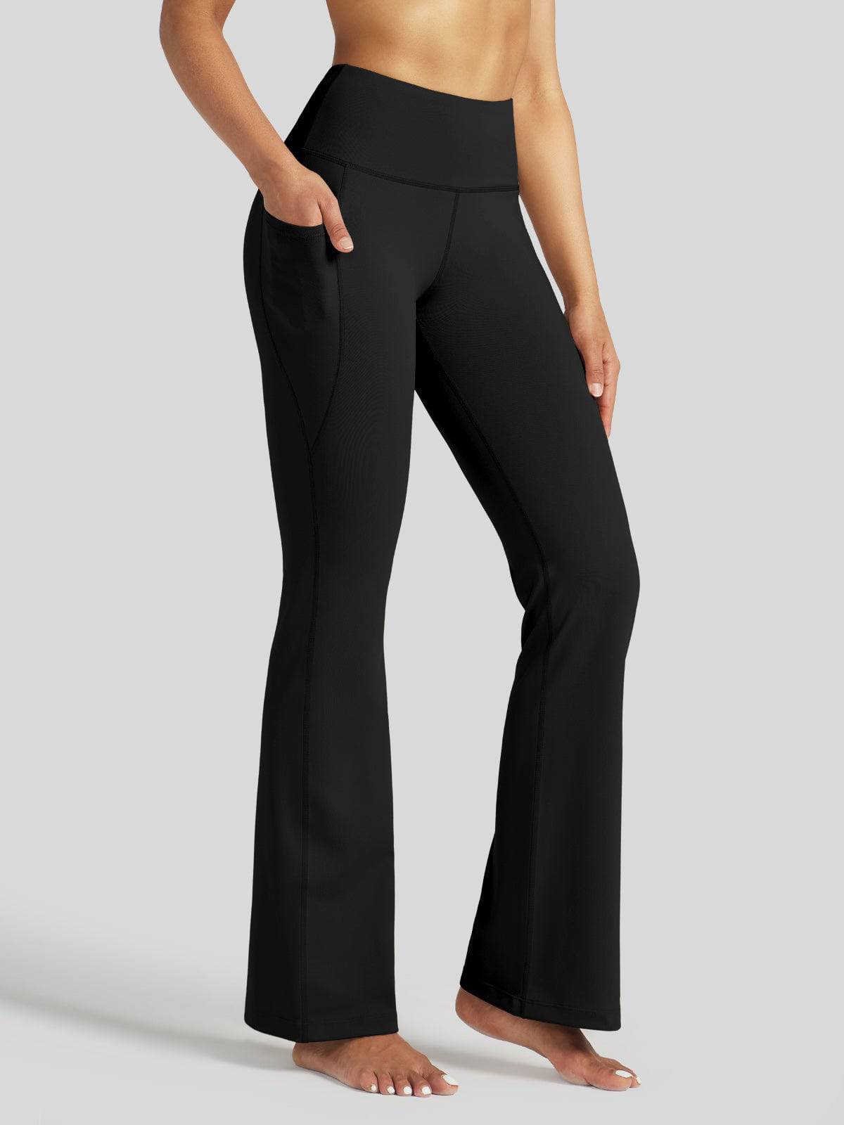 Lavisa - Women's Bootcut Yoga Pants - High Waist Flare Leggings