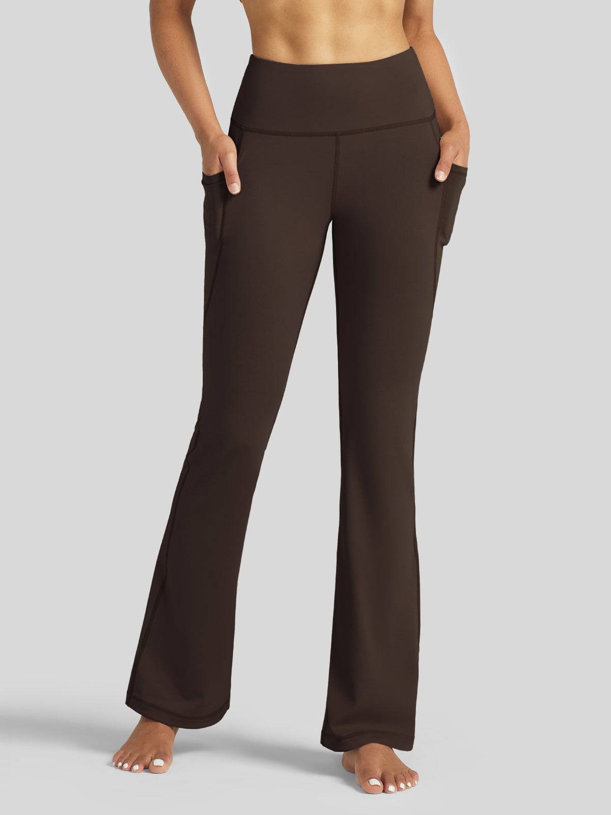 Lavisa - Women's Bootcut Yoga Pants - High Waist Flare Leggings