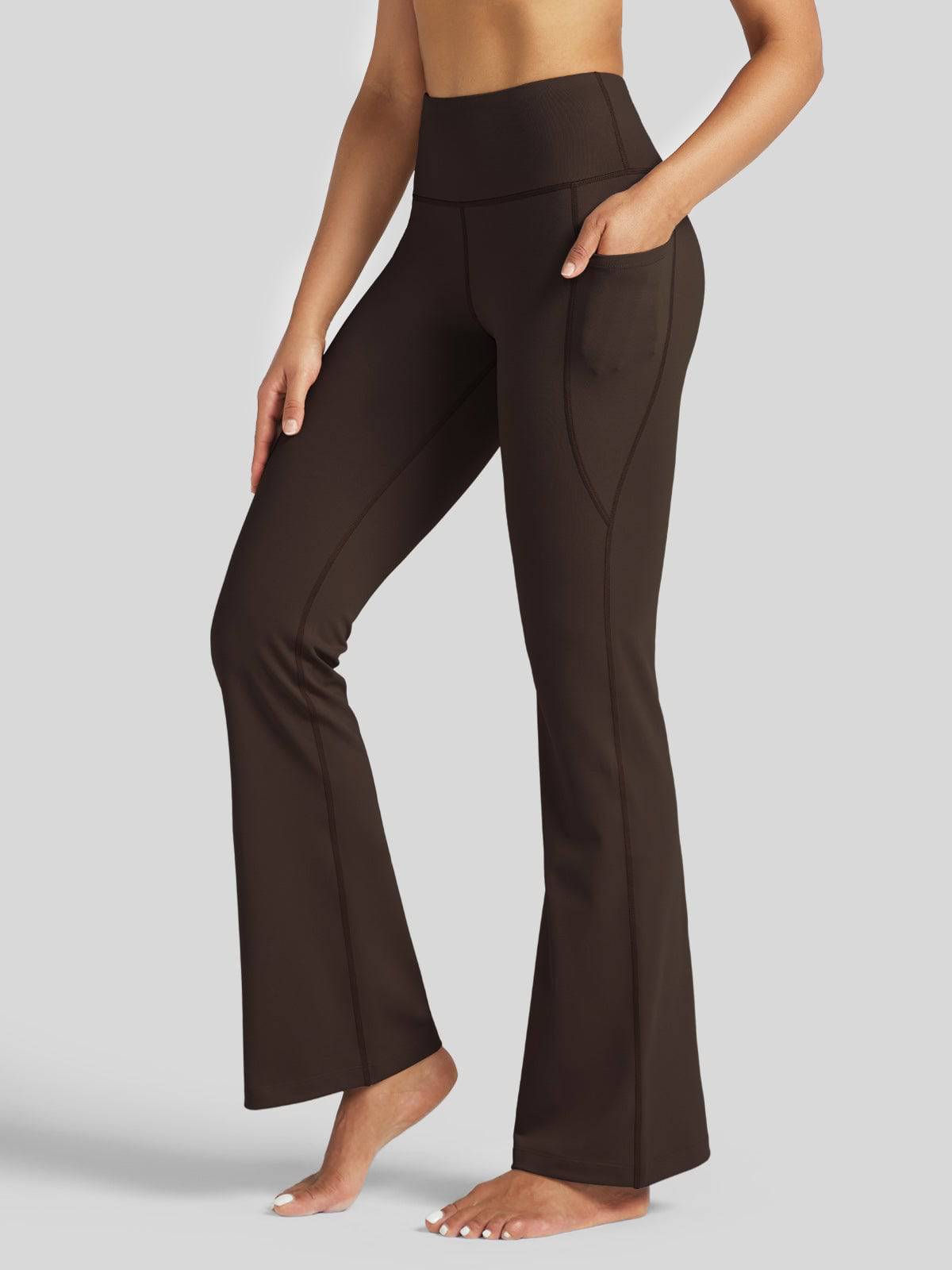 Lavisa - Women's Bootcut Yoga Pants - High Waist Flare Leggings