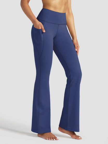 Lavisa - Women's Bootcut Yoga Pants - High Waist Flare Leggings