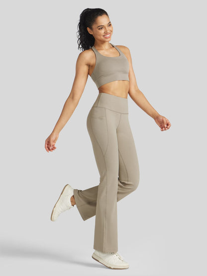 Lavisa - Women's Bootcut Yoga Pants - High Waist Flare Leggings