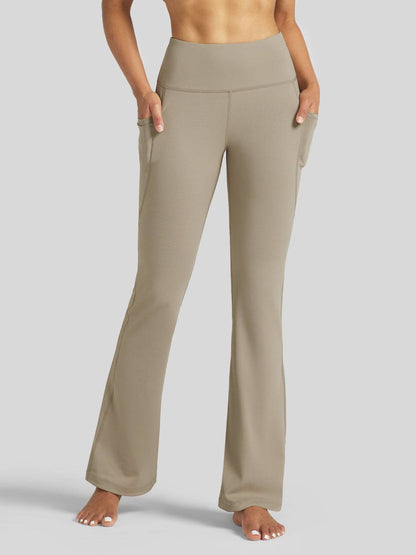 Lavisa - Women's Bootcut Yoga Pants - High Waist Flare Leggings
