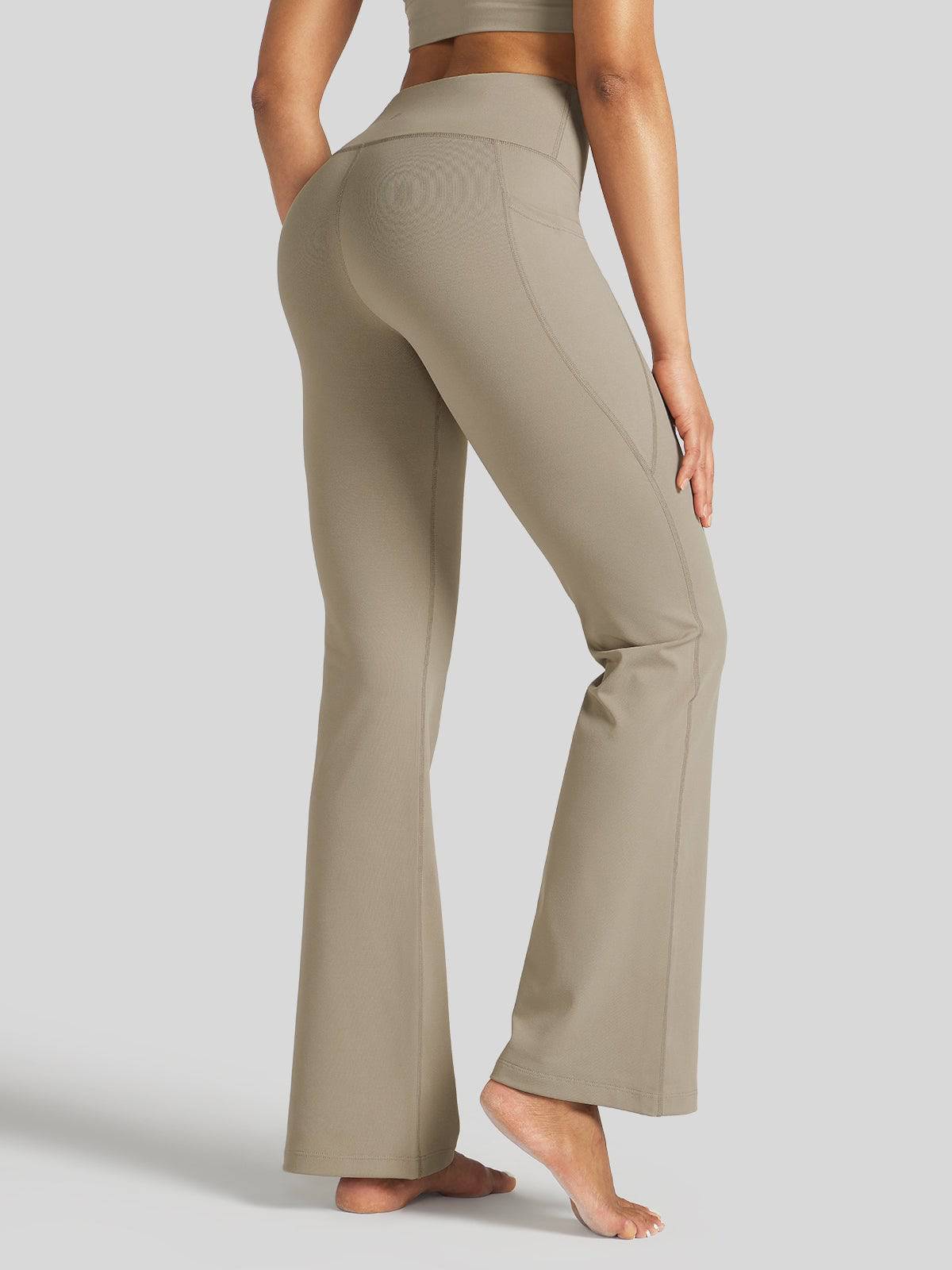 Lavisa - Women's Bootcut Yoga Pants - High Waist Flare Leggings