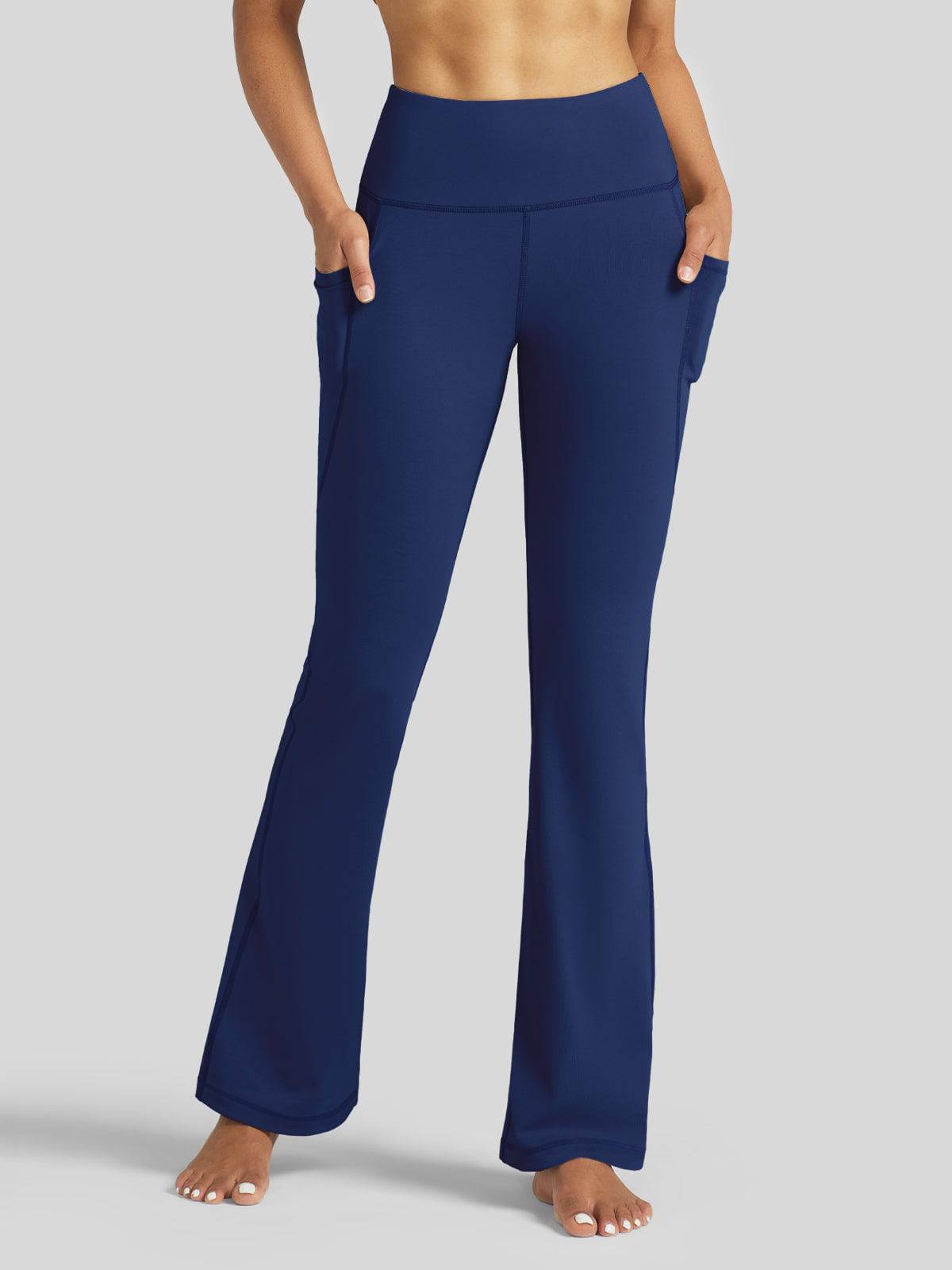 Lavisa - Women's Bootcut Yoga Pants - High Waist Flare Leggings