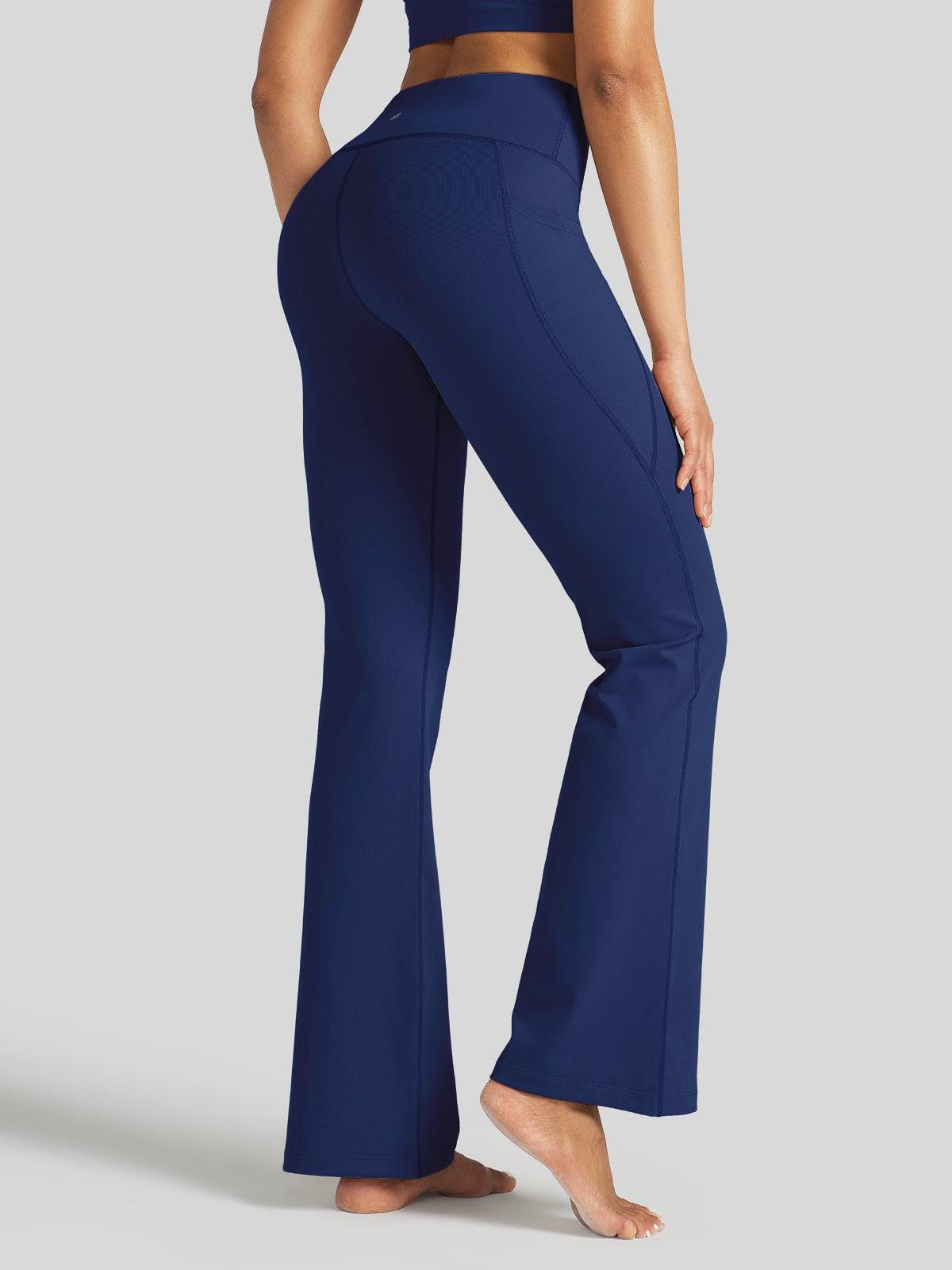 Lavisa - Women's Bootcut Yoga Pants - High Waist Flare Leggings