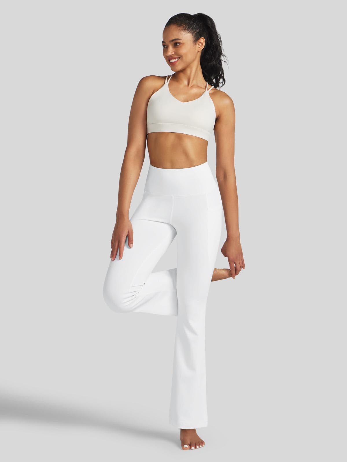 Lavisa - Women's Bootcut Yoga Pants - High Waist Flare Leggings