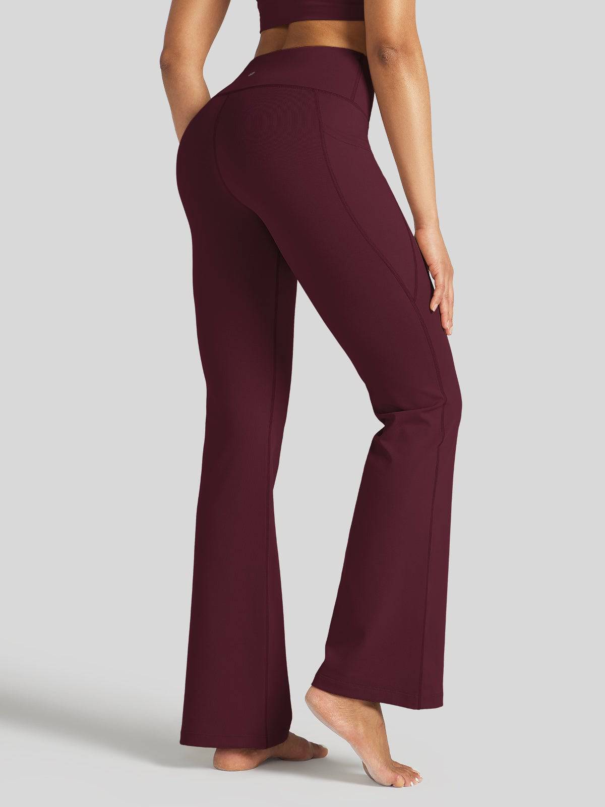 Lavisa - Women's Bootcut Yoga Pants - High Waist Flare Leggings