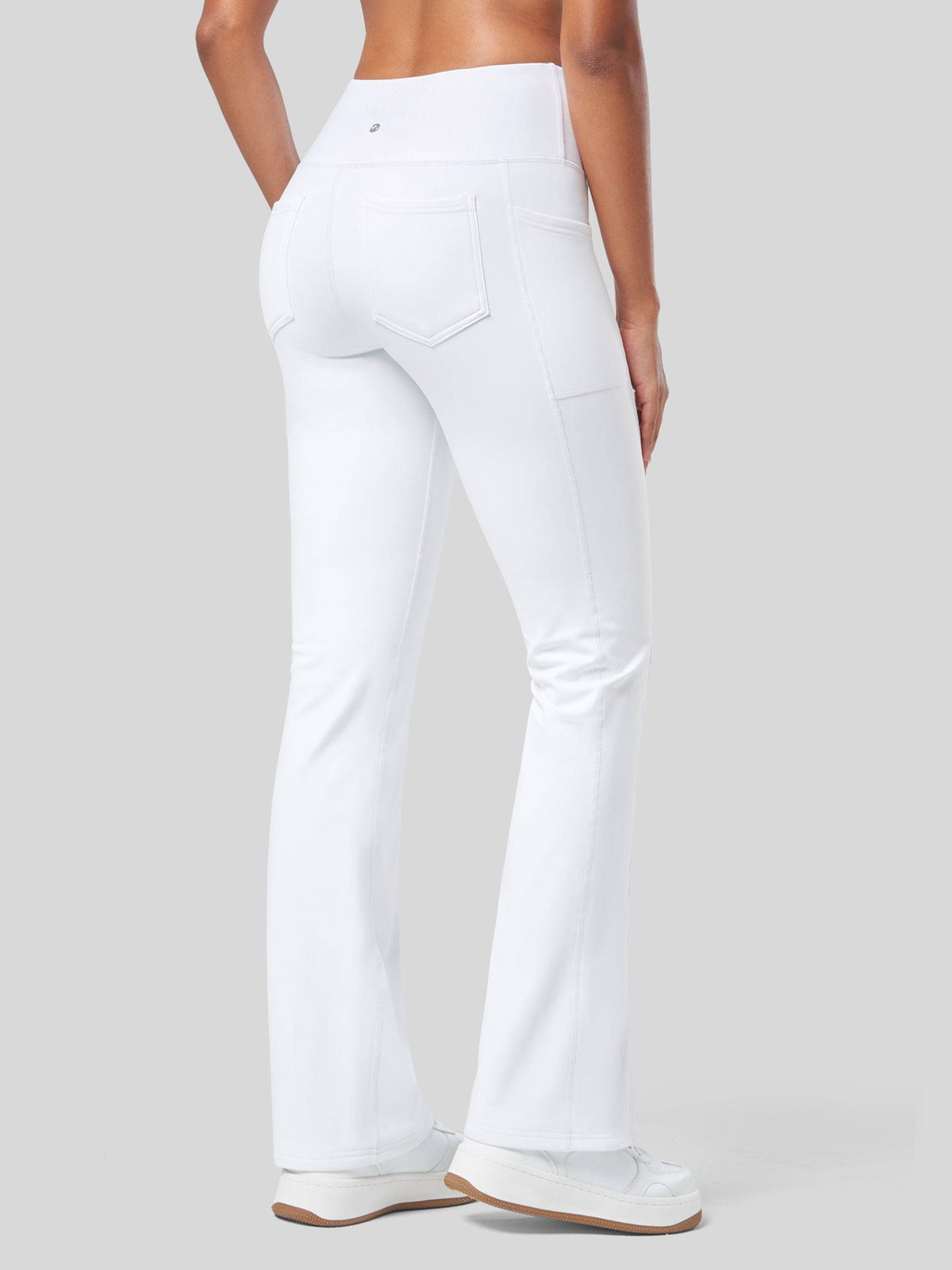 Lavisa - Women's Fleece-Lined Bootcut Yoga Pants - Warm Winter Leggings