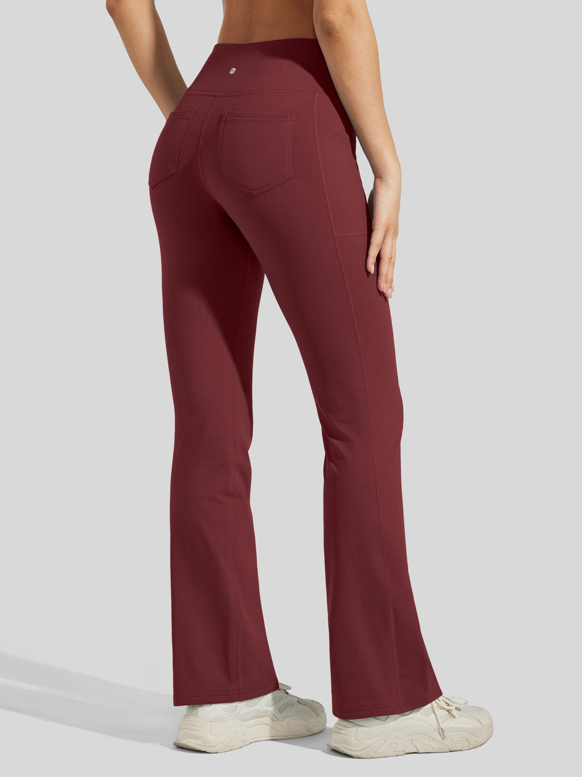 Lavisa - Women's Fleece-Lined Bootcut Yoga Pants - Warm Winter Leggings