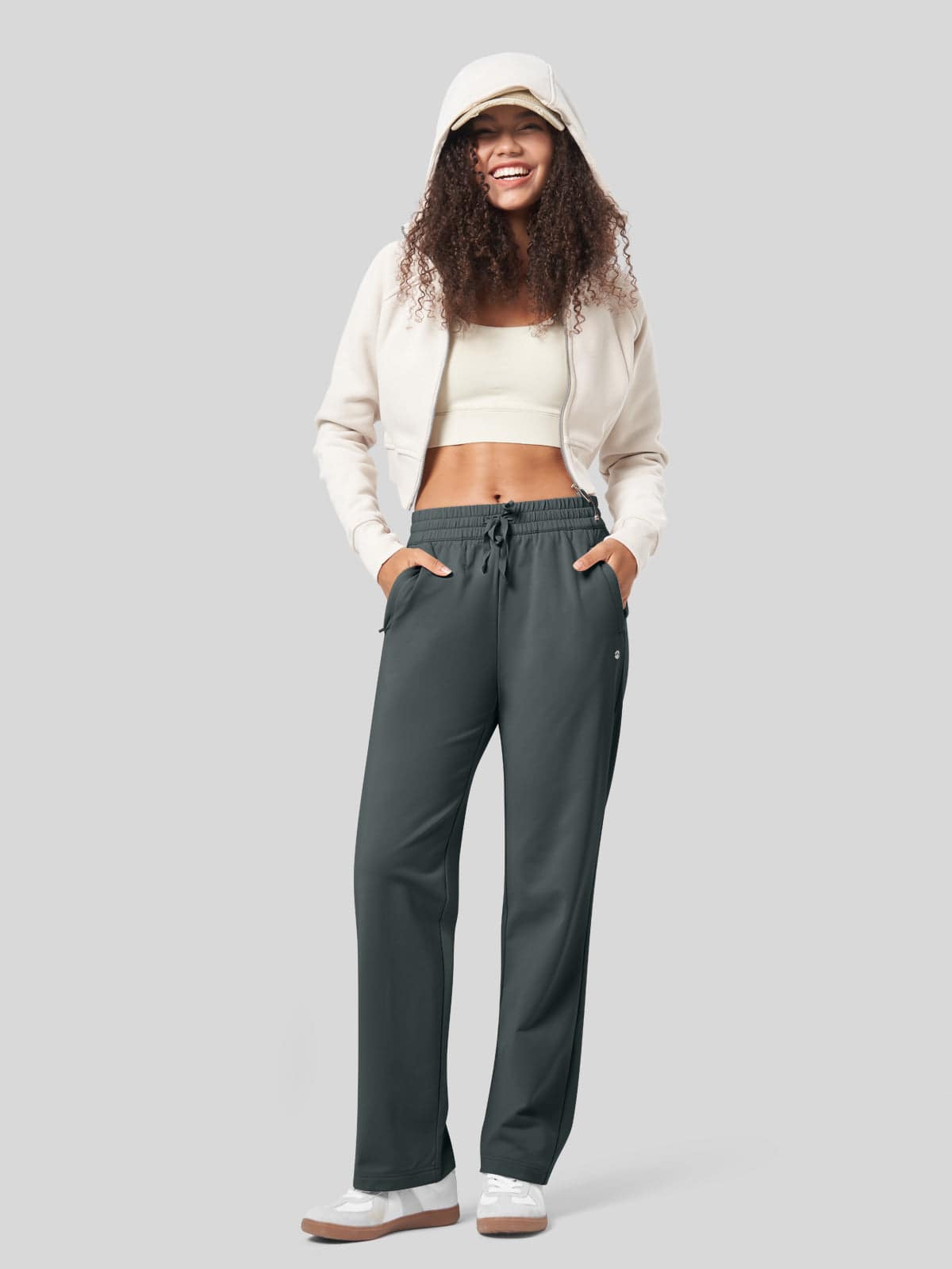 Lavisa - Women's Thermal Waterproof Straight Leg Sweatpants