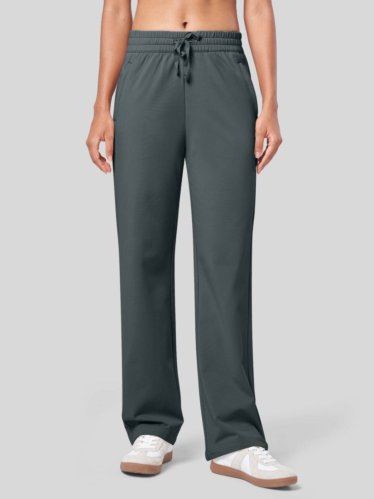 Lavisa - Women's Thermal Waterproof Straight Leg Sweatpants
