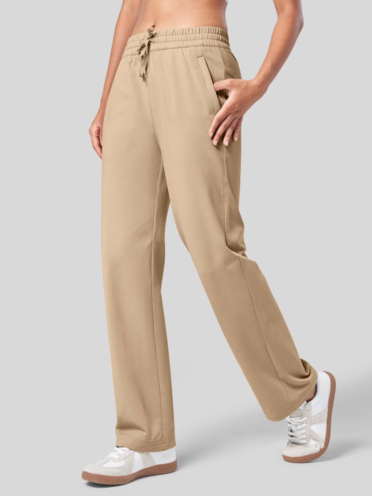 Lavisa - Women's Thermal Waterproof Straight Leg Sweatpants