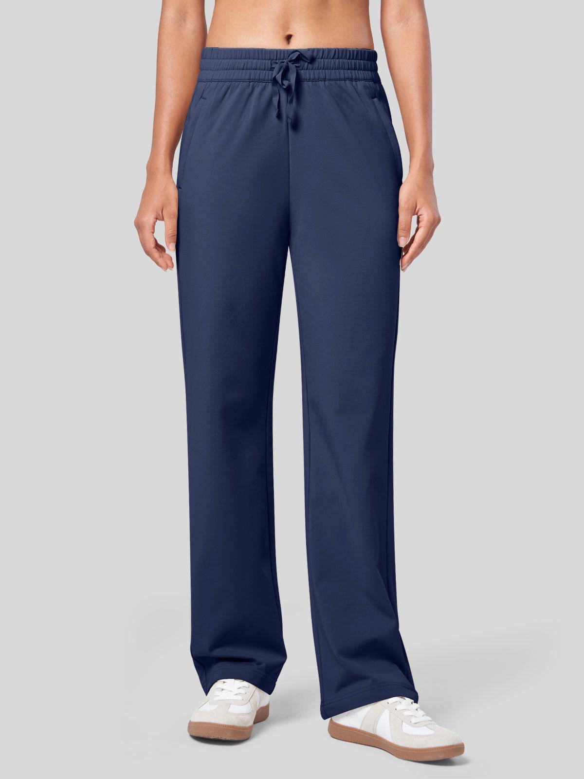 Lavisa - Women's Thermal Waterproof Straight Leg Sweatpants
