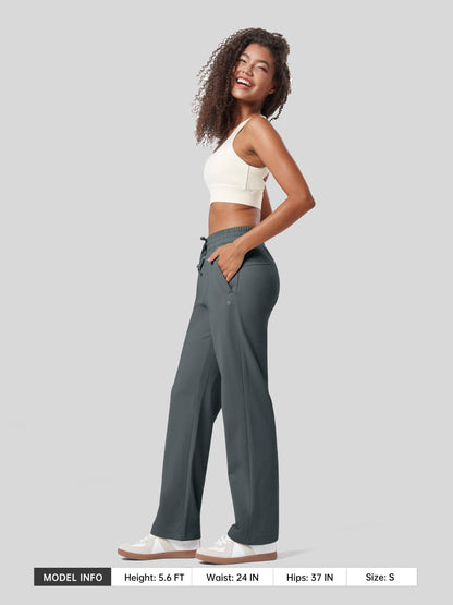 Lavisa - Women's Thermal Waterproof Straight Leg Sweatpants
