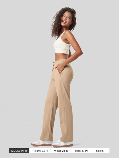 Lavisa - Women's Thermal Waterproof Straight Leg Sweatpants