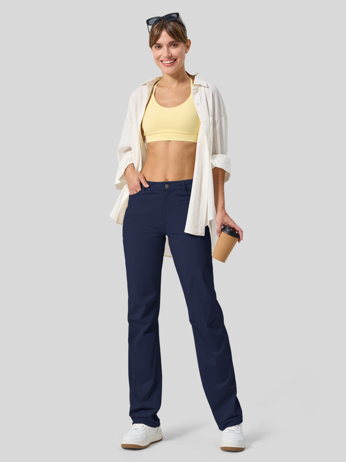 Lavisa - Women's Lightweight Hiking Pants - Stretch & Sun Protection