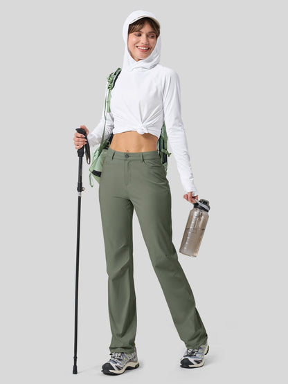 Lavisa - Women's Lightweight Hiking Pants - Stretch & Sun Protection