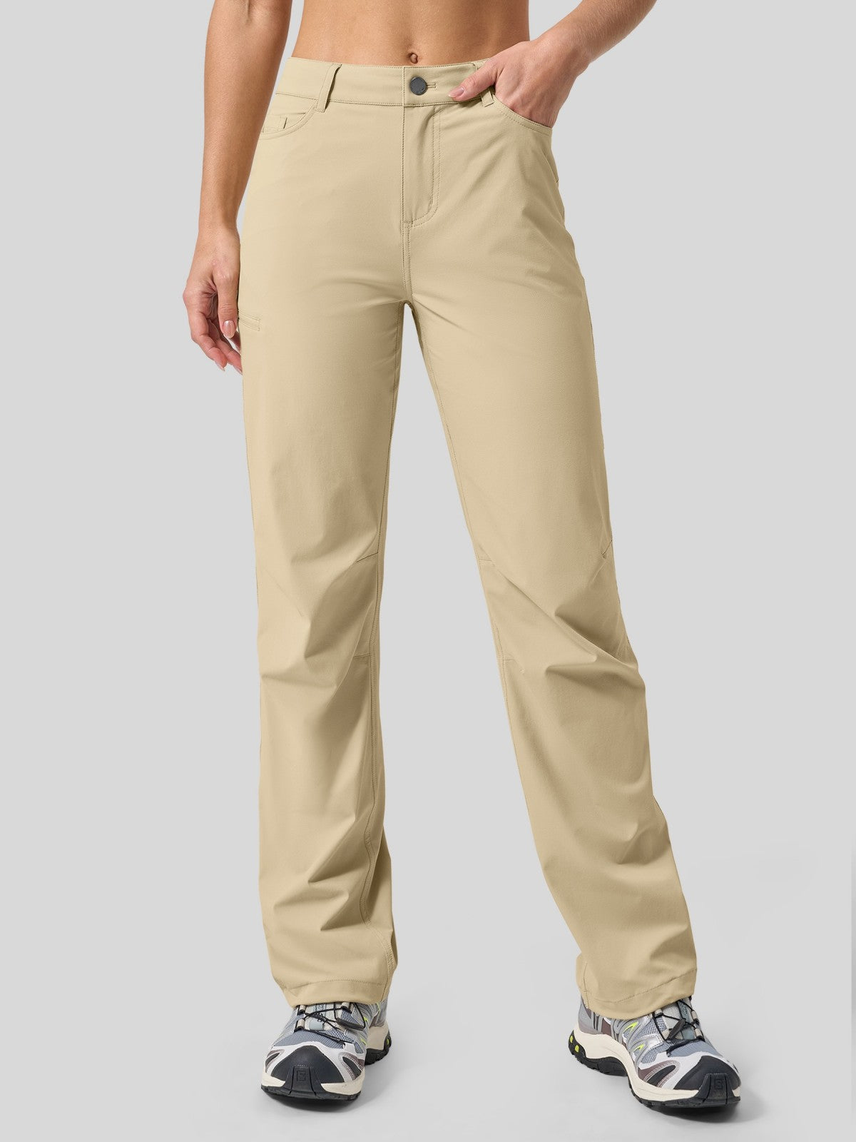 Lavisa - Women's Lightweight Hiking Pants - Stretch & Sun Protection