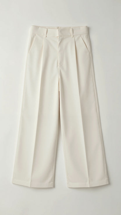 Lavisa - High Waisted Wide Leg Spring Pants