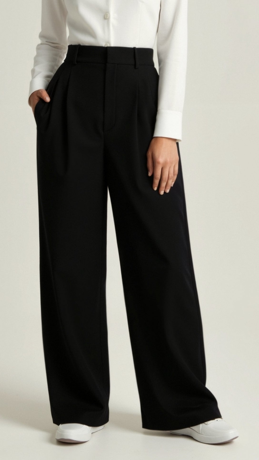 Lavisa - High Waisted Wide Leg Spring Pants