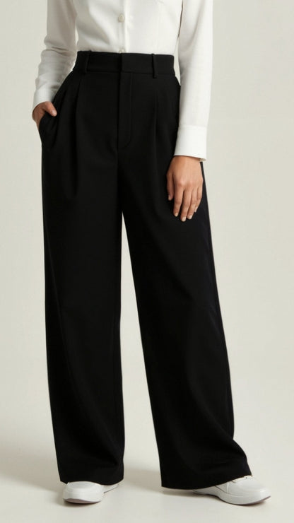 Lavisa - High Waisted Wide Leg Spring Pants