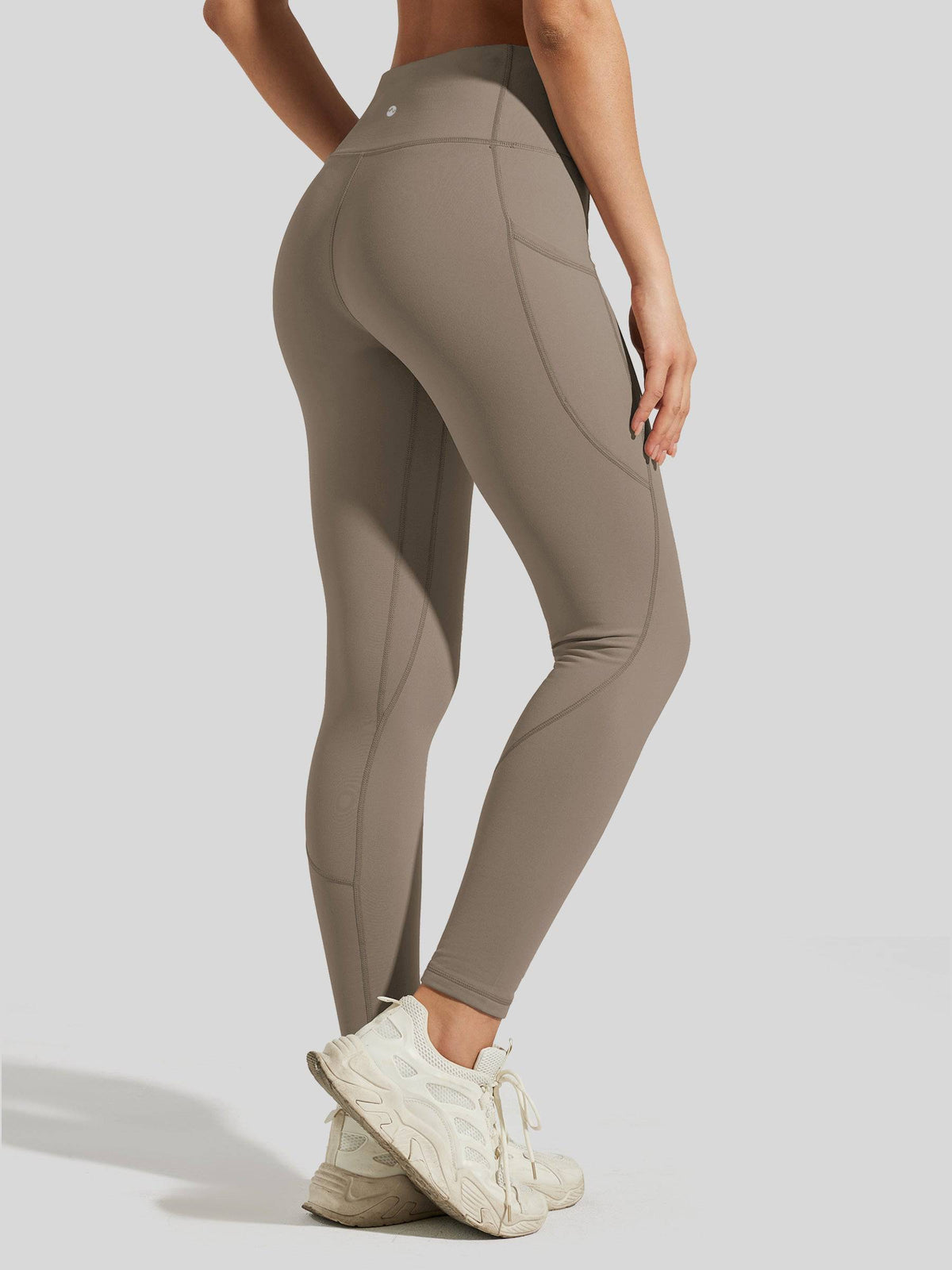Lavisa - Women's Fluffy Fleece Lined Thermal Leggings with Pockets
