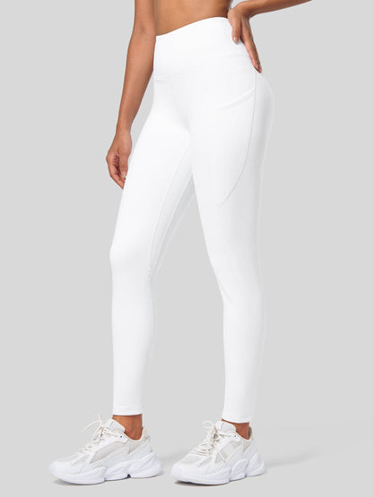 Lavisa - Women's Fluffy Fleece Lined Thermal Leggings with Pockets