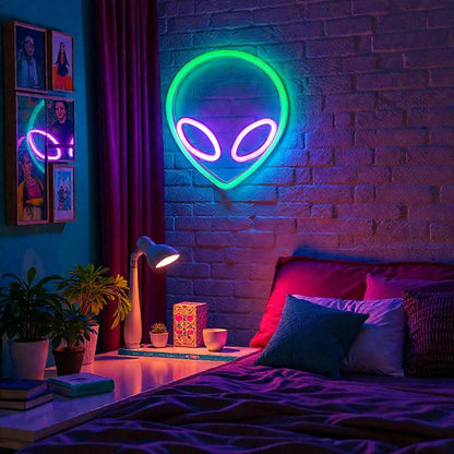 Lavisa - Multicolored Neon LED Wall Light