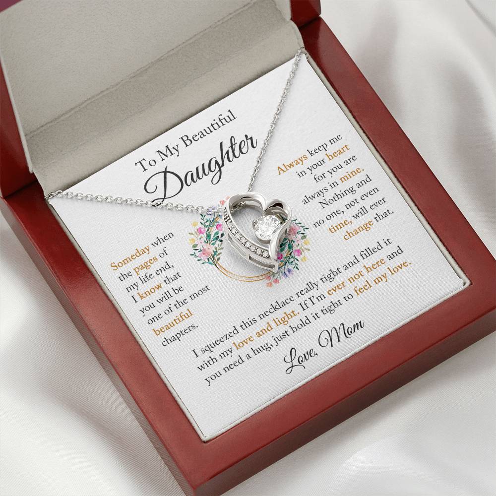 Lavisa - Forever Love Crystal Pendant Necklace