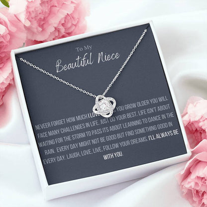 Lavisa - Infinity Love Knot Necklace for Niece