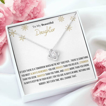 Lavisa - Infinity Love Knot Necklace Gift For Daughter