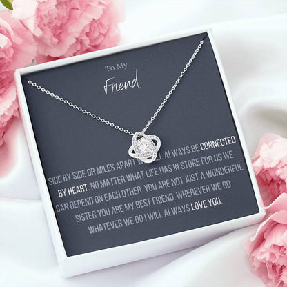 Lavisa - Infinity Love Knot Necklace for Best Friend