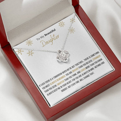 Lavisa - Infinity Love Knot Necklace Gift For Daughter
