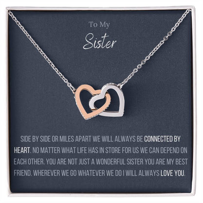 Lavisa - Interlocking Love Sister Necklace
