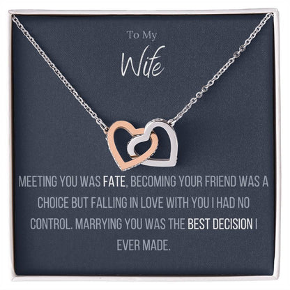 Lavisa - Interlocking Love Necklace For Wife