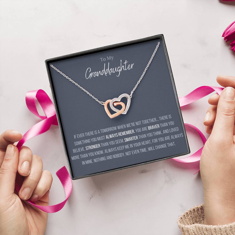 Lavisa - Interlocking Love Necklace for Granddaughter