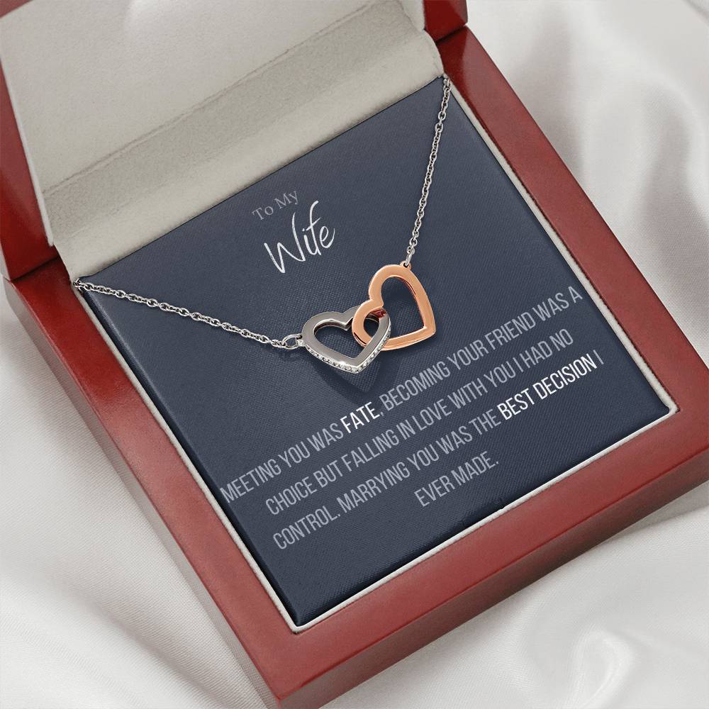 Lavisa - Interlocking Love Necklace For Wife