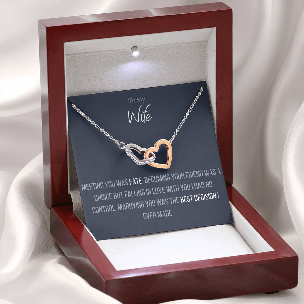 Lavisa - Interlocking Love Necklace For Wife