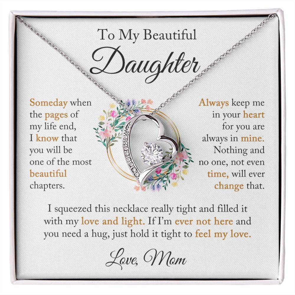 Lavisa - Forever Love Crystal Pendant Necklace