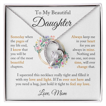 Lavisa - Forever Love Crystal Pendant Necklace
