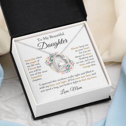 Lavisa - Forever Love Crystal Pendant Necklace