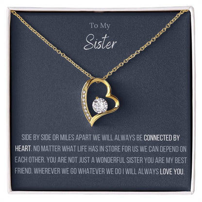 Lavisa - Forever Love Pendant Necklace for Sisters