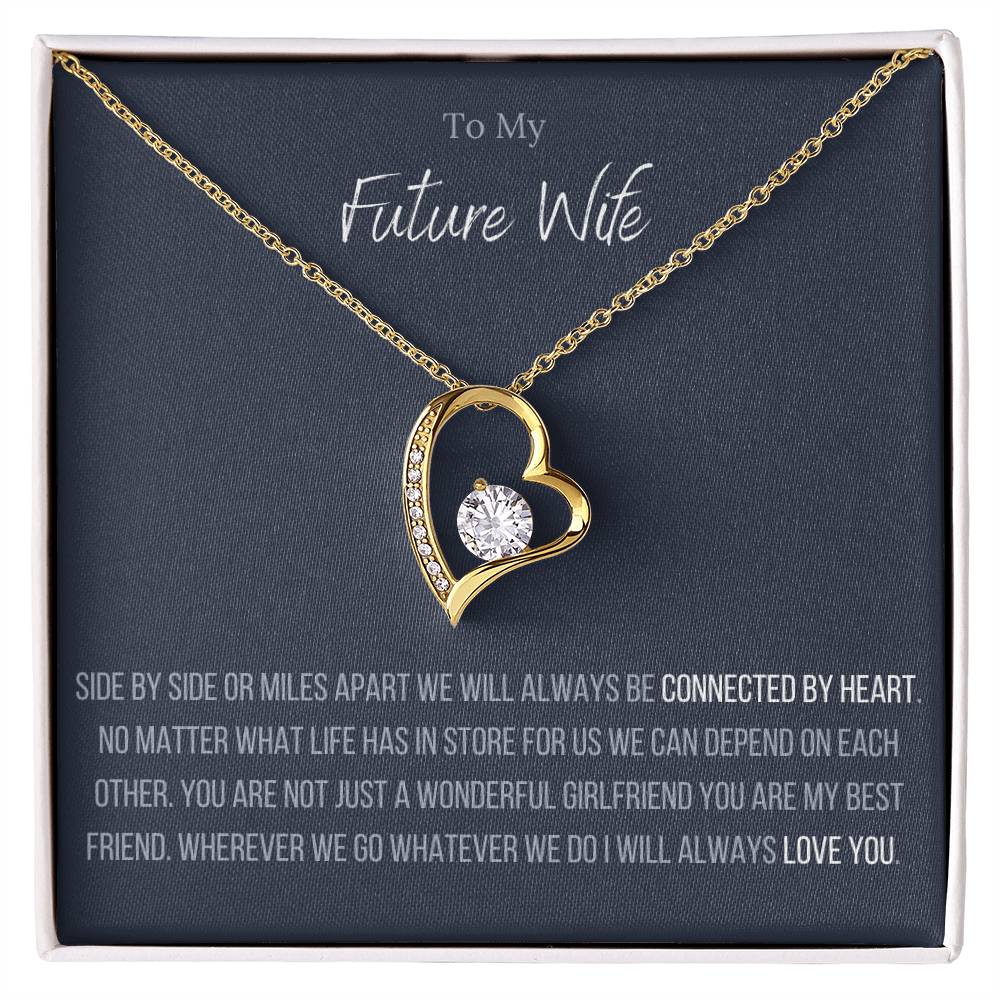 Lavisa - Future Wife Forever Love Heart Necklace Gift