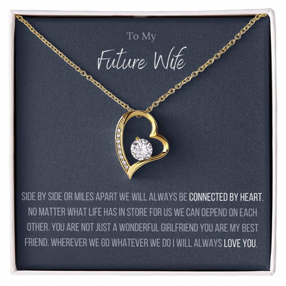 Lavisa - Future Wife Forever Love Heart Necklace Gift